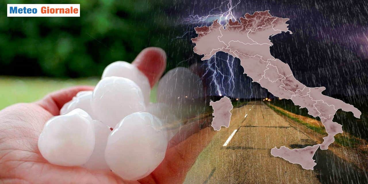 Instabilità di passaggio Domenica 13
