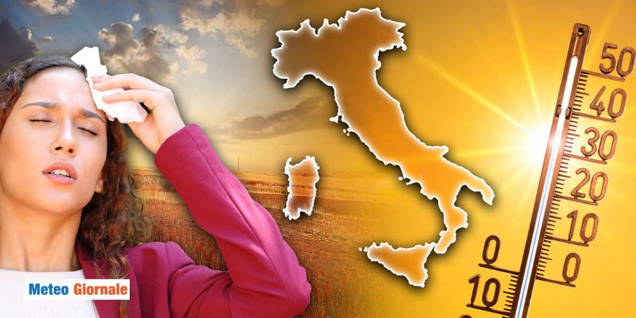 tornera il caldo meteo 3007
