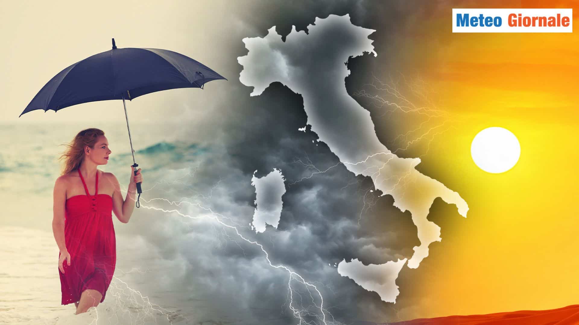 Il Meteo sino a fine LUGLIO non si farà mancare nulla