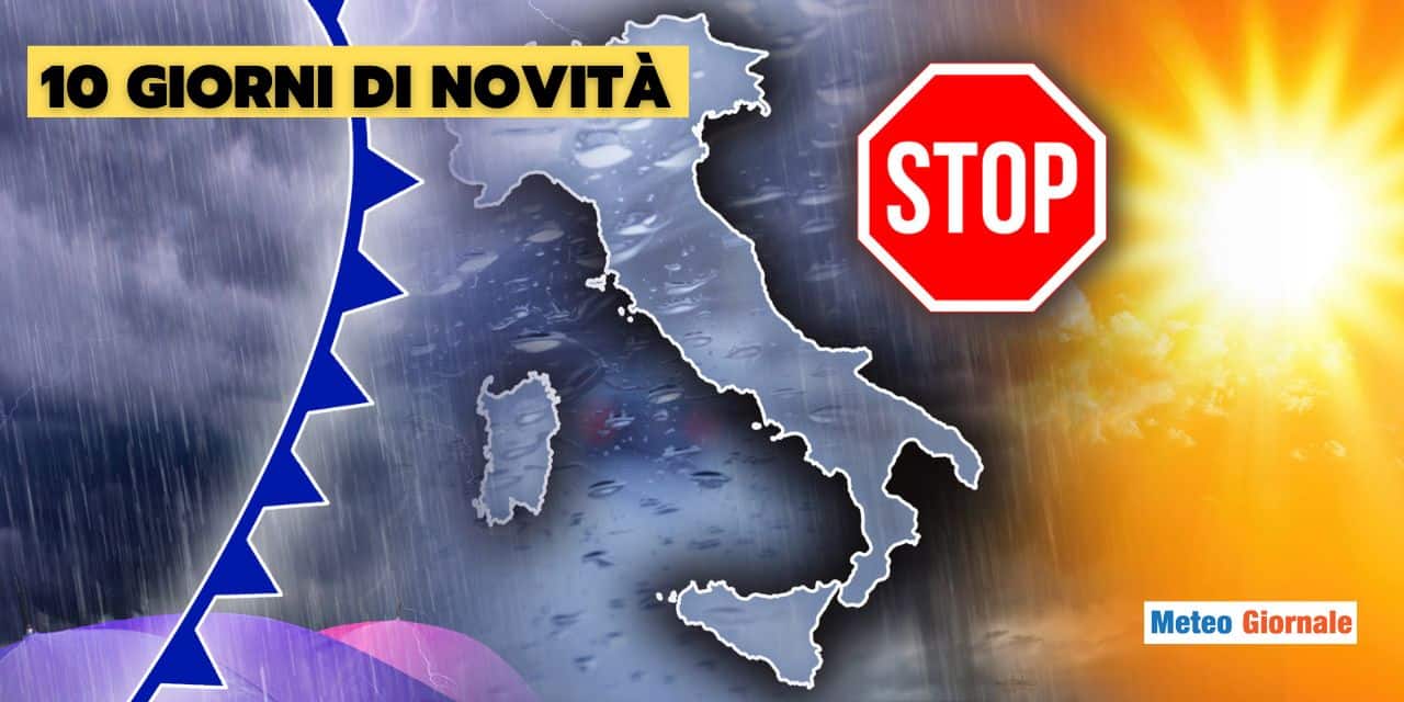 10 giorni maltempo caldo meteo 1308