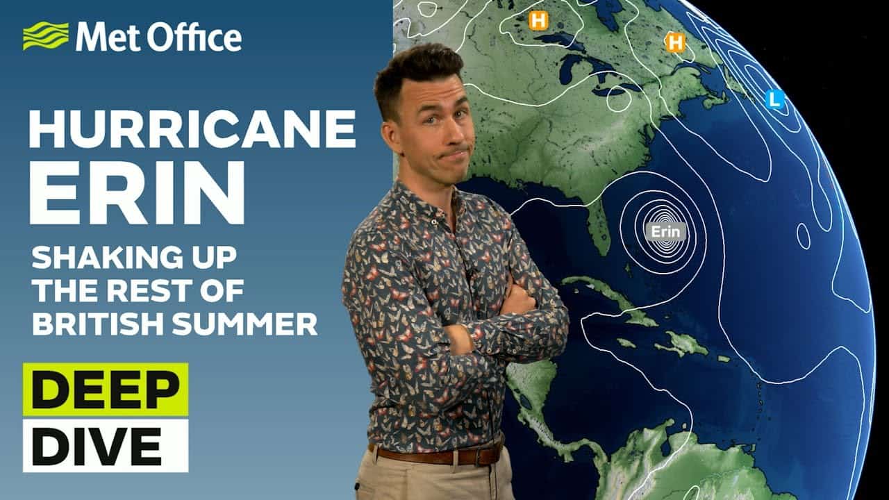 L’ex uragano che potrebbe stravolgere la fine di Agosto. Cosa dice il MetOffice, traduzione in italiano