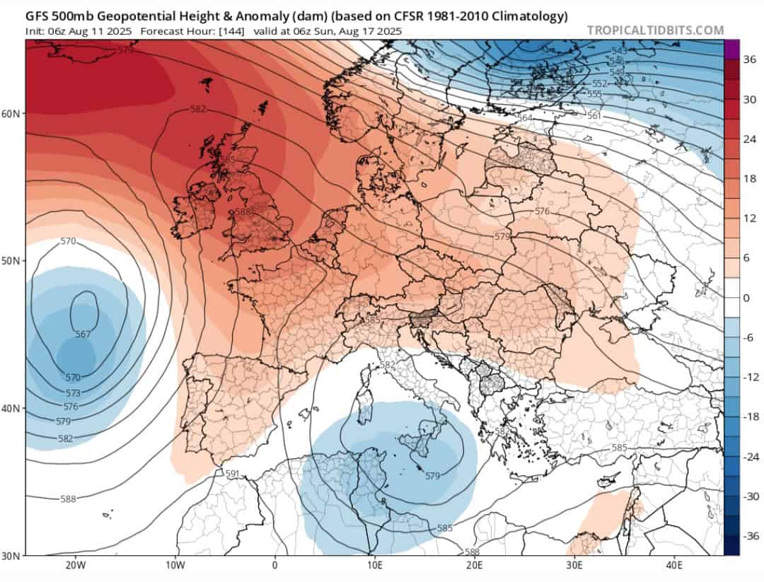 Data svolta meteo 