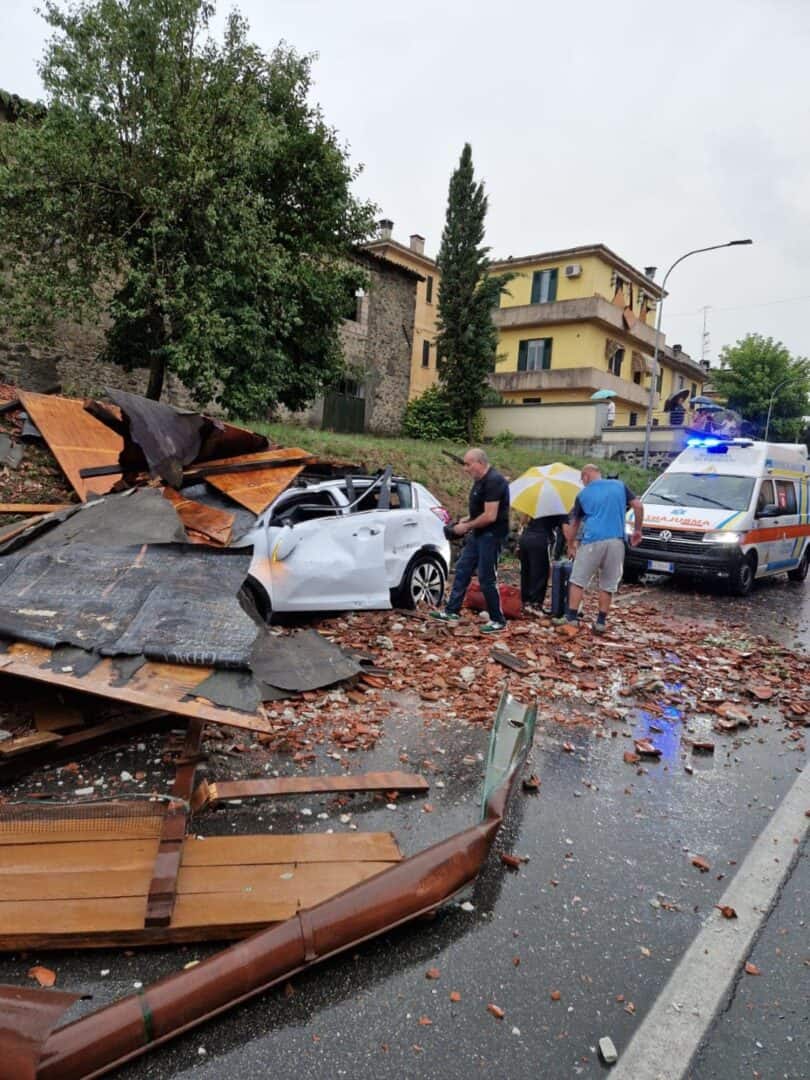 Derecho damage in Barga Italy