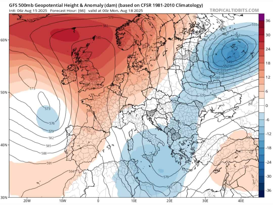 Peggioramento meteo sud