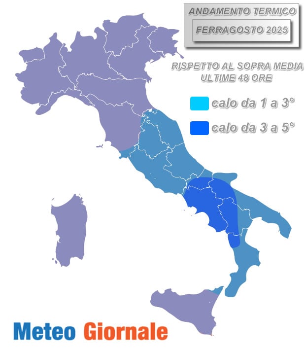 TEMPERATURE FERRAGOSTO
