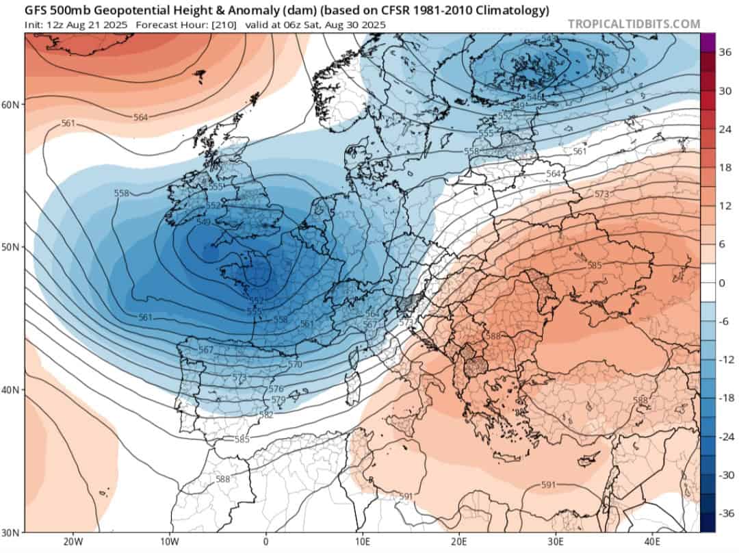 Tempesta fine agosto 