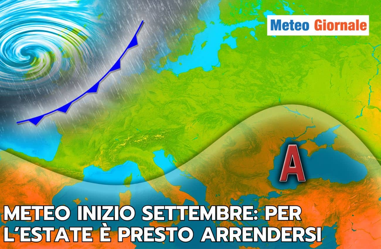 Meteo inizio Settembre: atlantico in gran forma, ma l’estate è pronta a riprendersi…