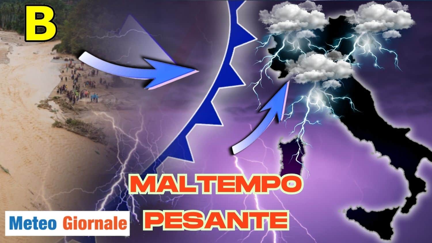 Prossima settimana: occhio su queste aree, per accumuli fino a 400 mm