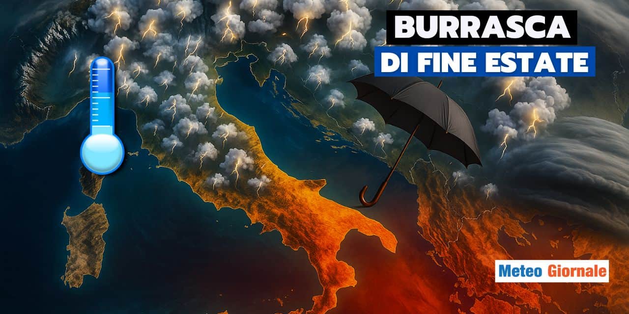 burrasca fine agosto meteo 2008