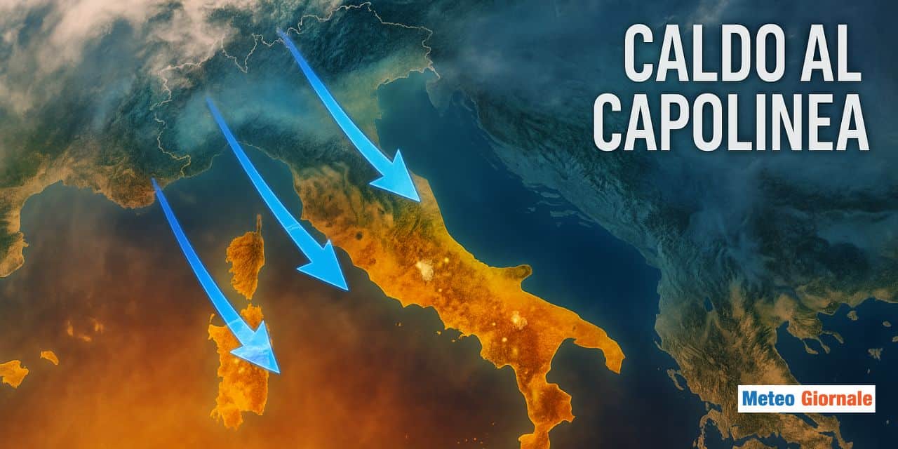 caldo africano al termine meteo 1008