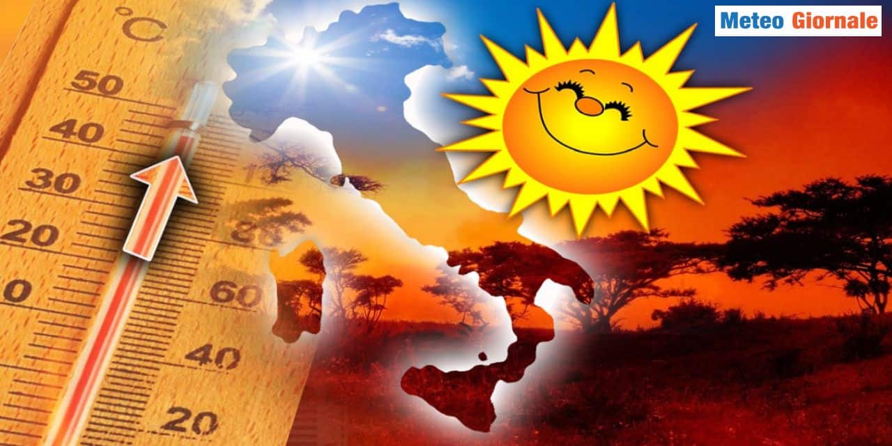 Temperature sino a 40 gradi