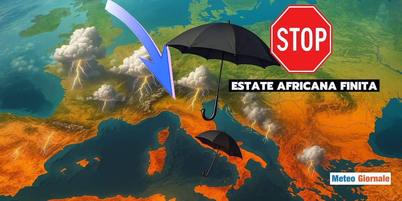 caldo finito maltempo meteo 1408