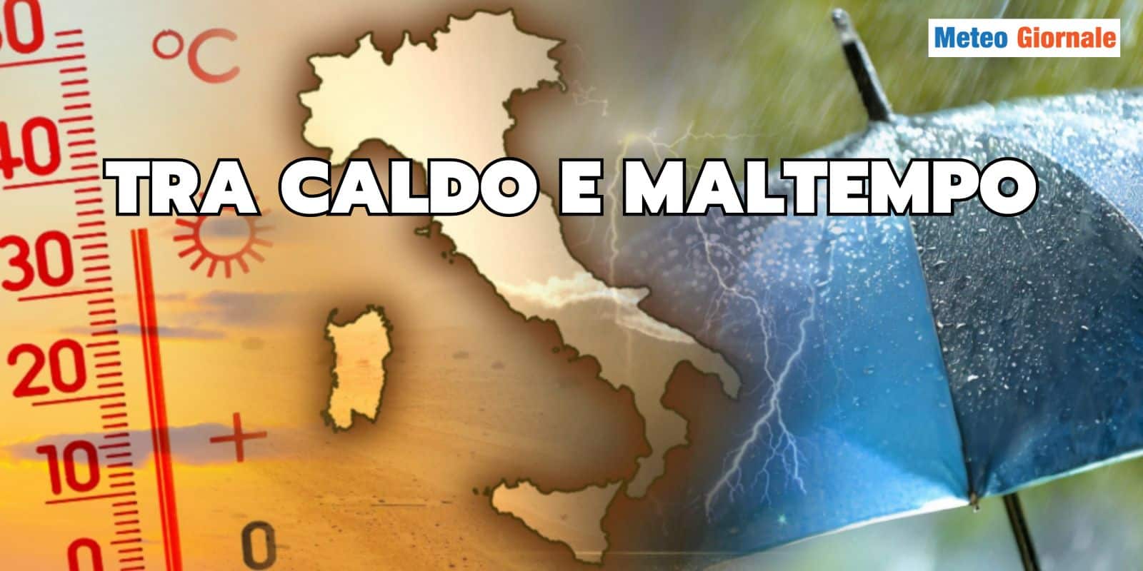 L’ultimo Meteo d’AGOSTO tra super CALDO e NUBIFRAGI