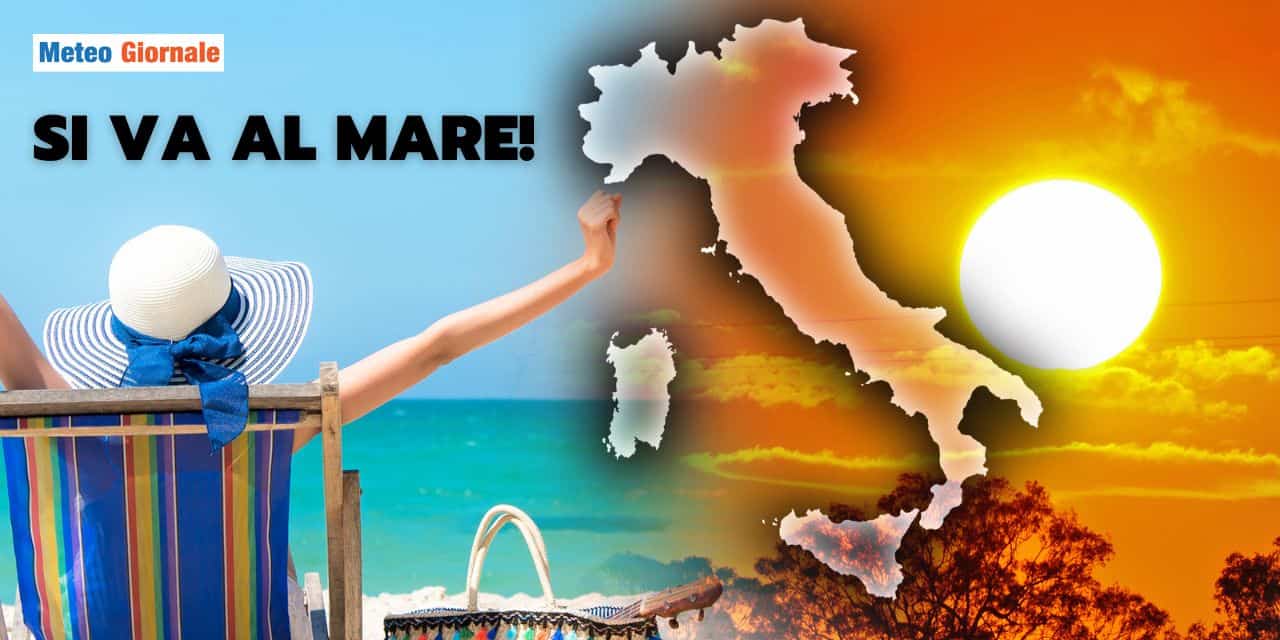 caldo mare meteo 0209