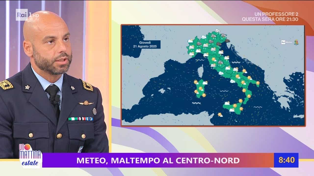 Maltempo in Italia. Servizio RAI con Aeronautica e CNR