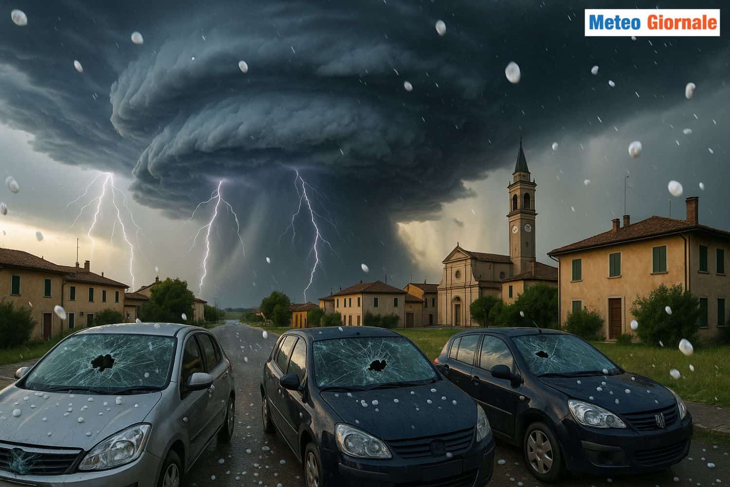 Un “nero inizio settimana”. Regioni interessate dal nuovo meteo estremo