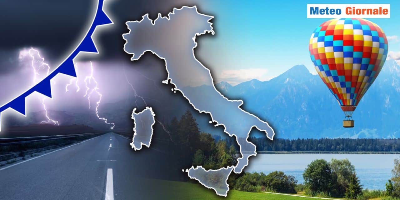 Perturbazioni apriranno il nuovo mese