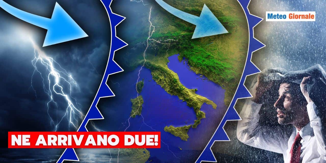 maltempo perturbazioni meteo 1708