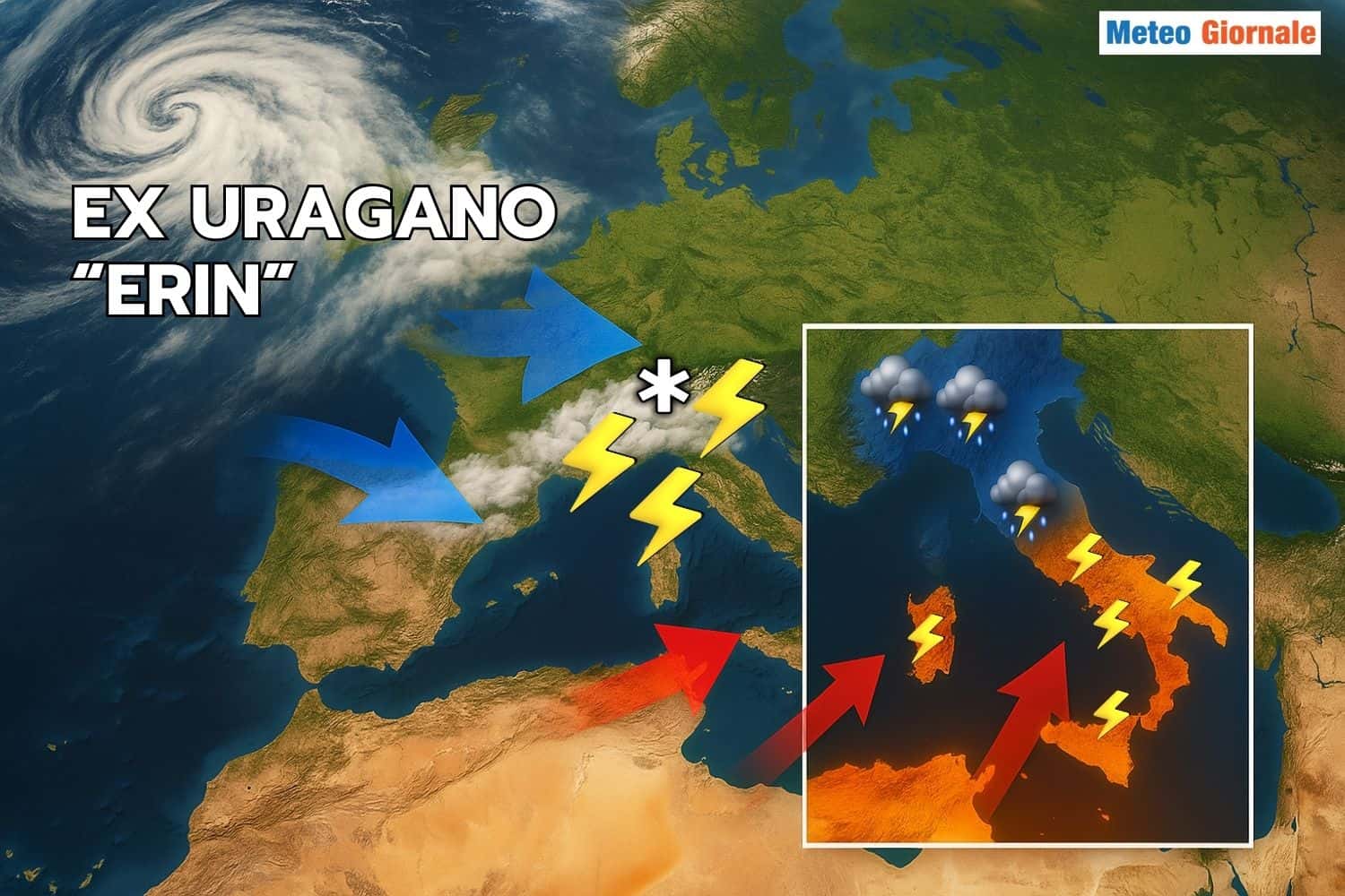 Temperature infuocate soffocate intrusione meteo d’Autunno