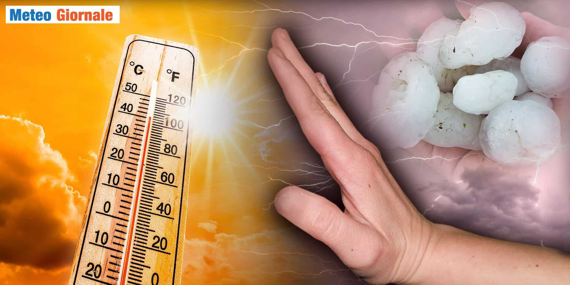 Meteo: caldo e afa inarrestabili, ma prossimi giorni con più temporali