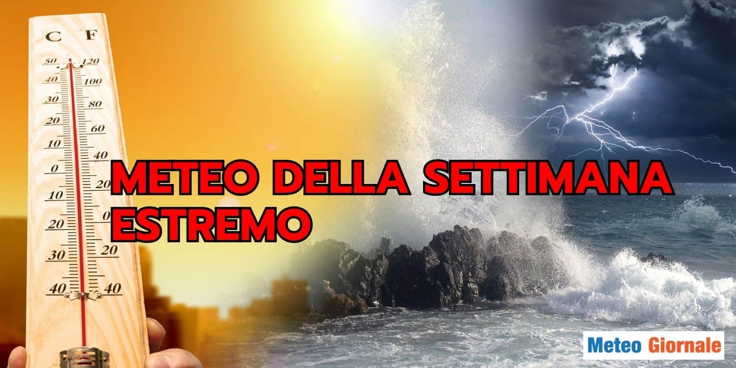 Settimana: un meteo inatteso, peggio rispetto le precedenti previsioni