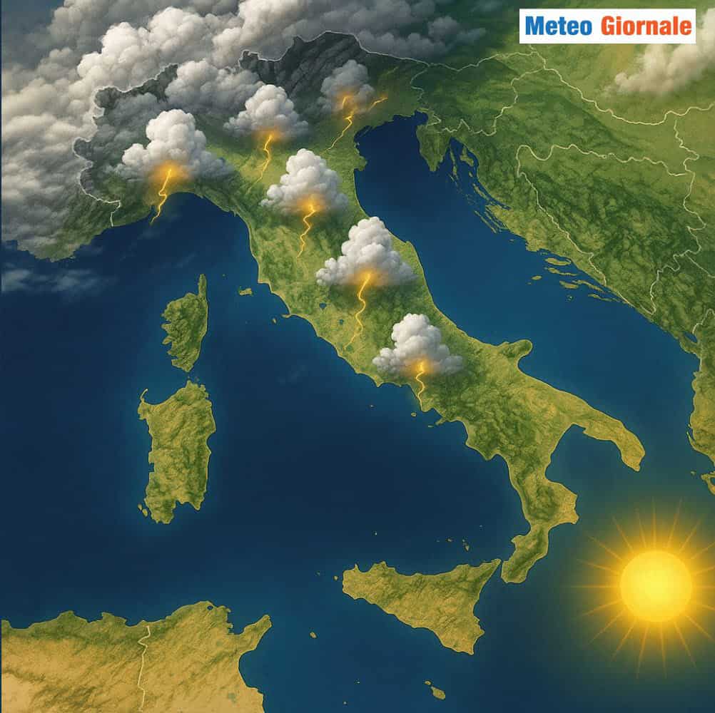 Caldo in aumento diffusamente. Altre novità in arrivo già oggi 26 Agosto