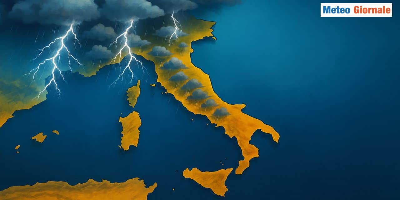 Ritroveremo tanti temporali specie Sabato 23