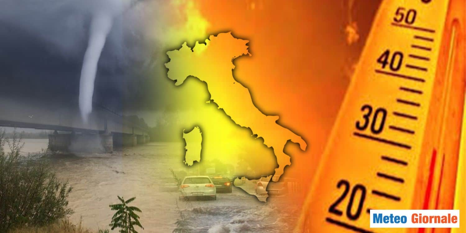 Radicale cambiamento meteo in Italia, attenzione alle ondate di caldo