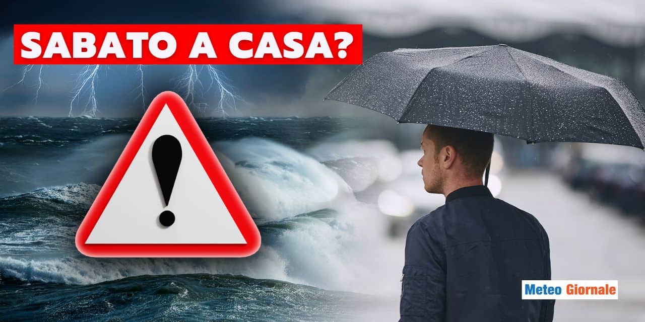 sabato maltempo meteo 2608