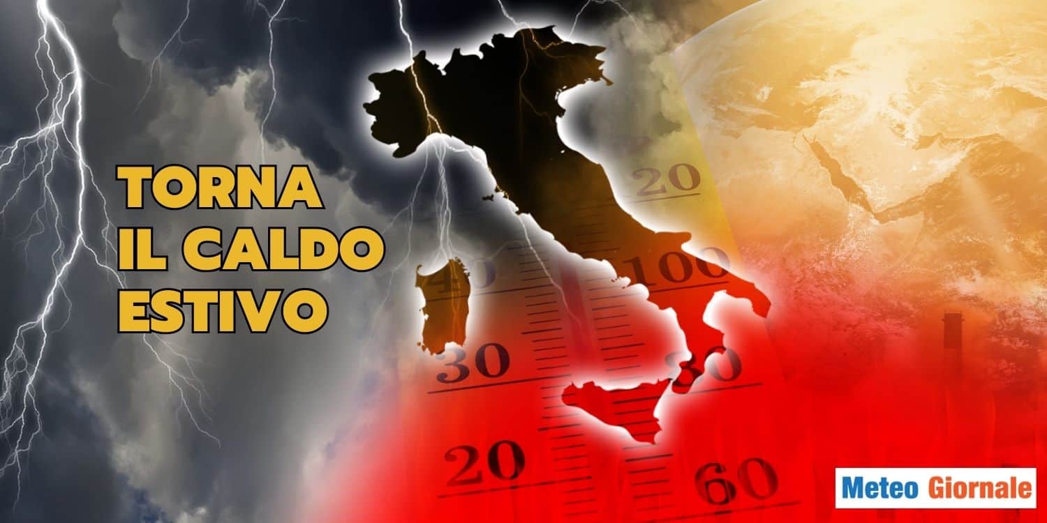 Meteo, forti “temporali”. La data del ritorno della “calda Estate 2025”