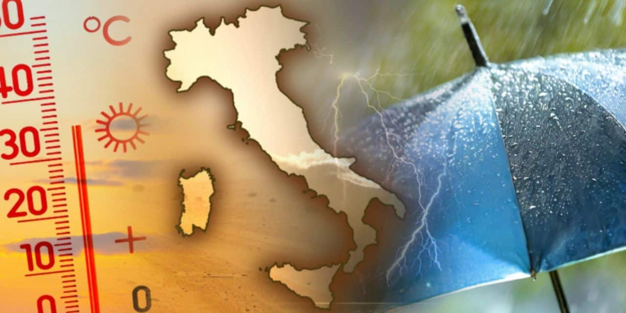 temporali tra il caldo meteo 0608