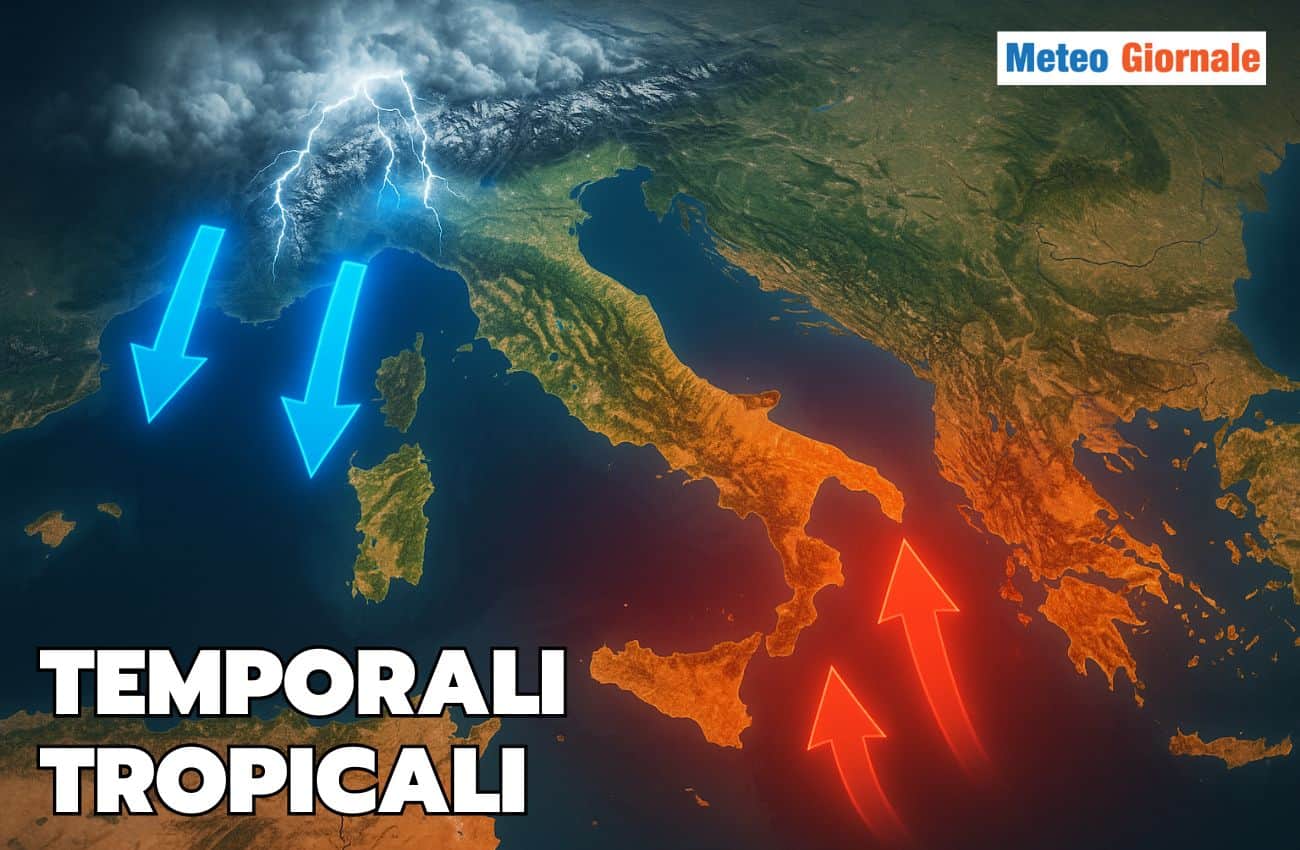 Meteo caldo in ritirata e temporali pronti a colpire ecco quando