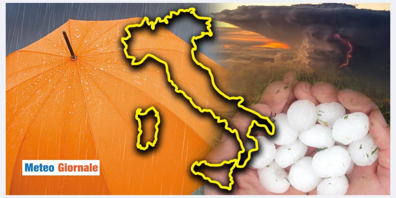 Meteo pessimo per giorni: le aree più colpite