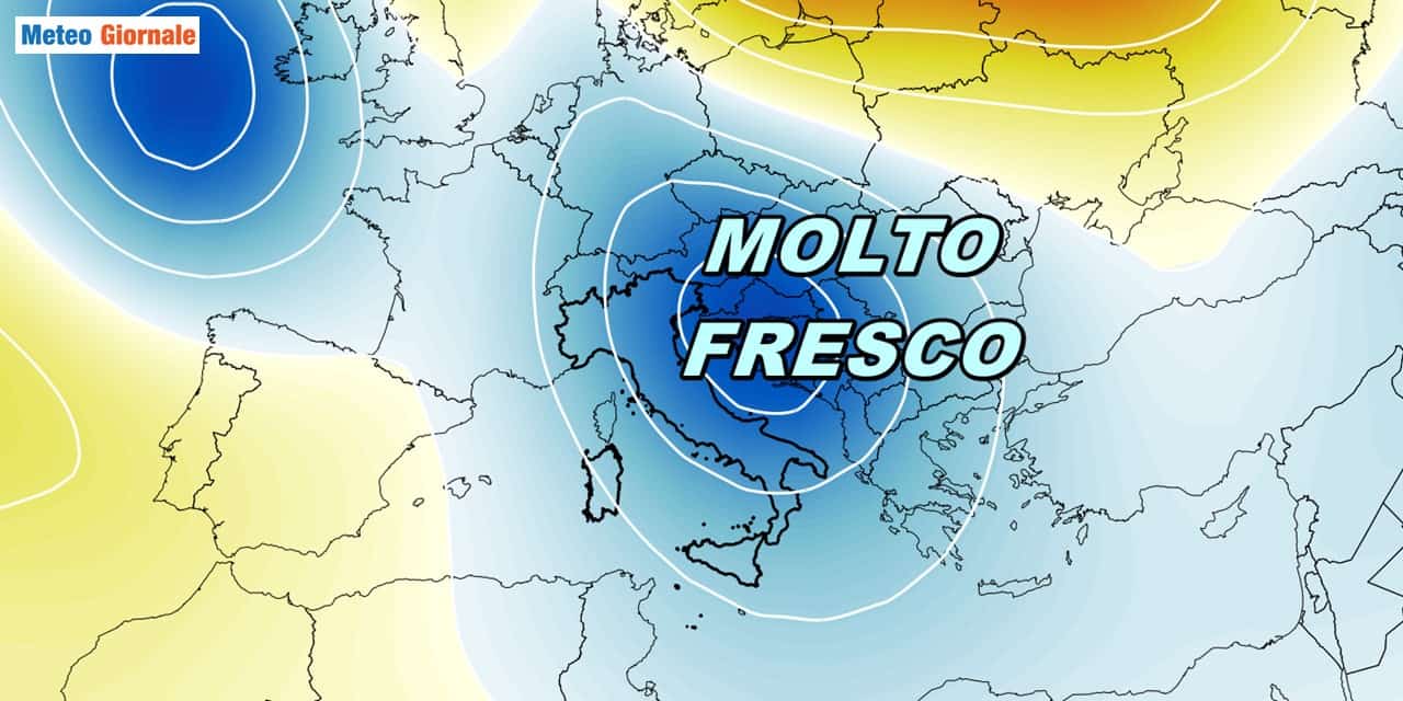 Meteo: irruzione aria fredda tra fine Settembre e Ottobre coinvolgerà anche l’Italia