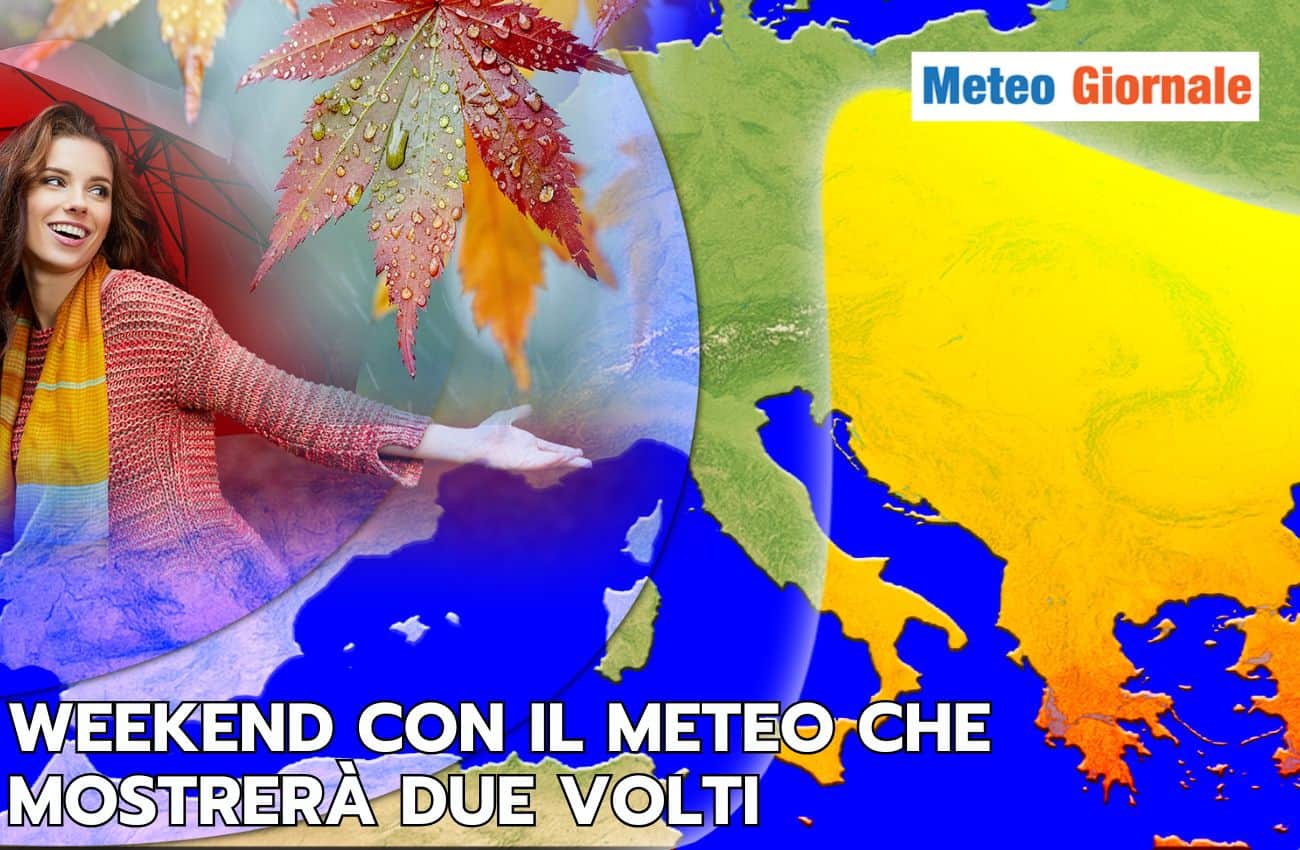 Weekend: Italia divisa tra maltempo e tempo estivo