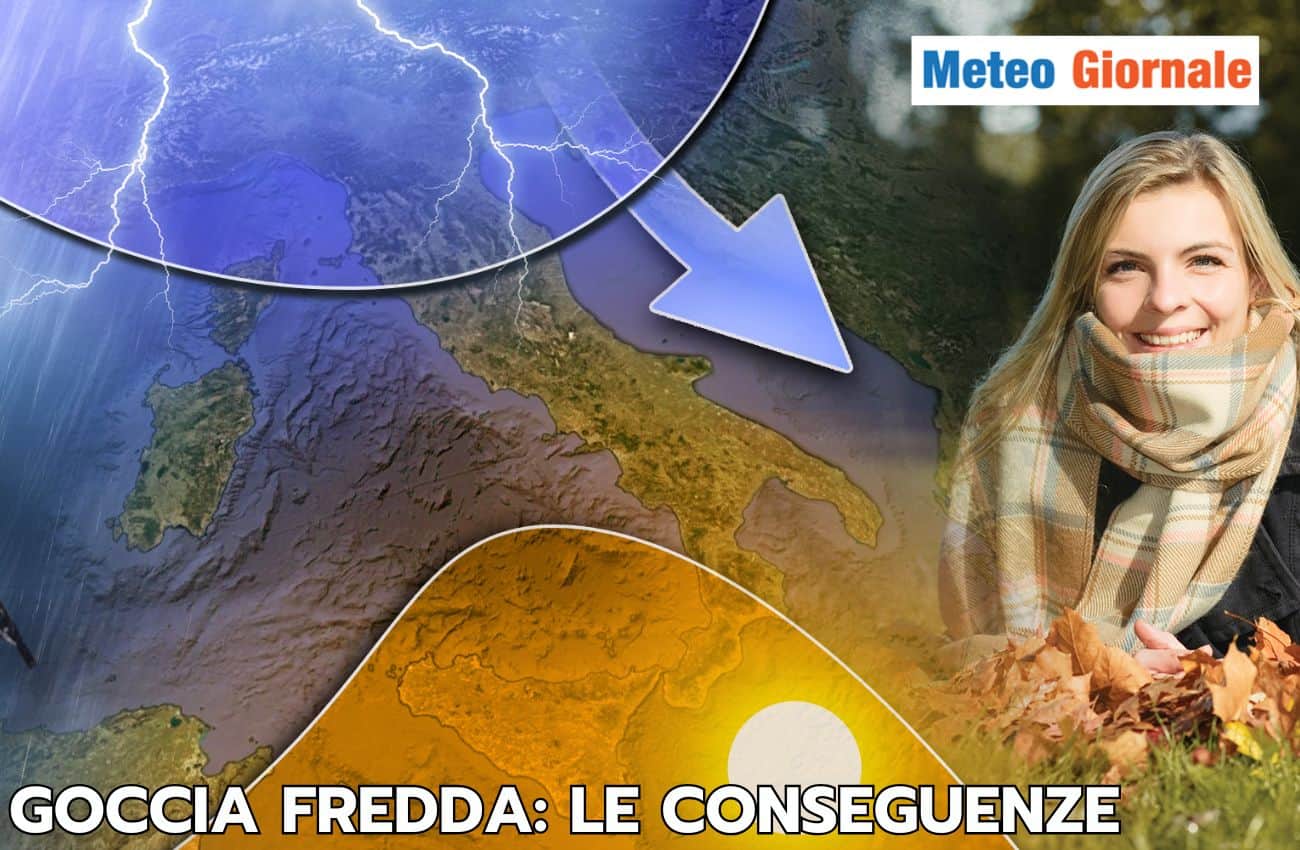 Una settimana in balia di una goccia fredda, ecco le conseguenze in Italia