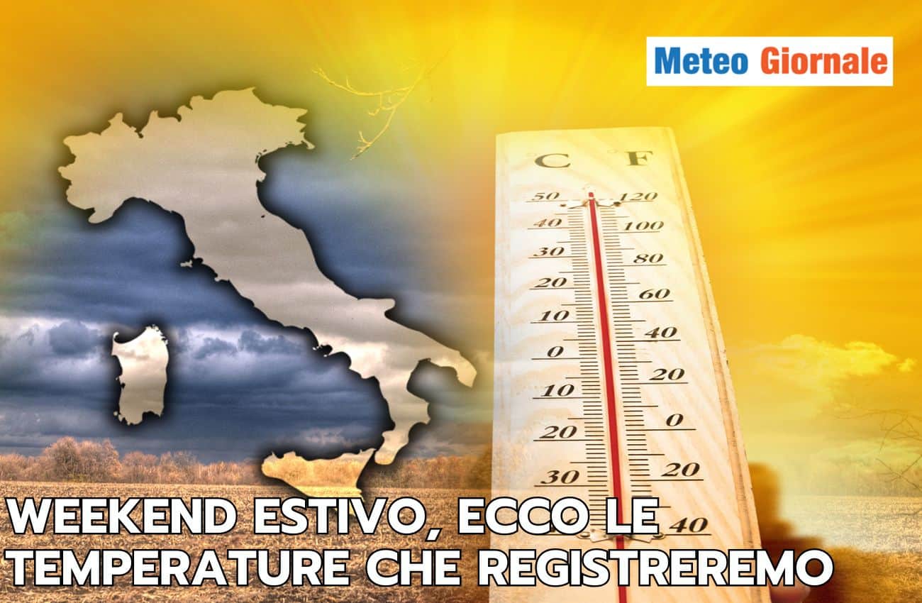 Weekend: sole e caldo settembrino in tutta Italia, i dettagli delle temperature previste