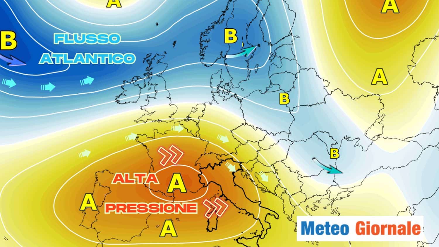 Alta pressione con estate settembrina. Ecco da quando e per quanti giorni