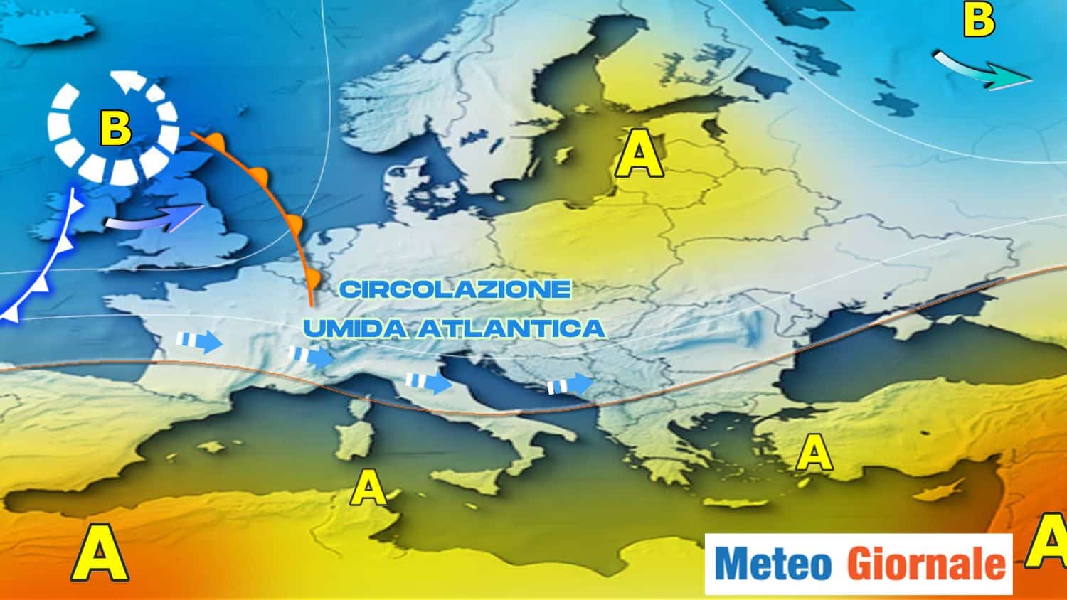 Prima settimana di Ottobre: ecco come potrebbe andare. Mappa con anomalia piogge