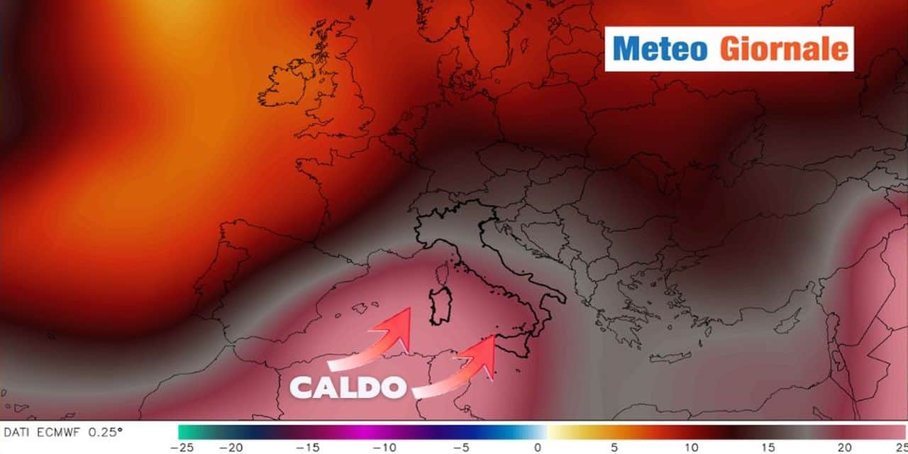 Avvio prossima settimana rovente