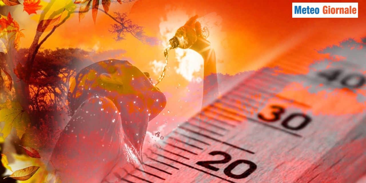 Temperature elevate in settimana