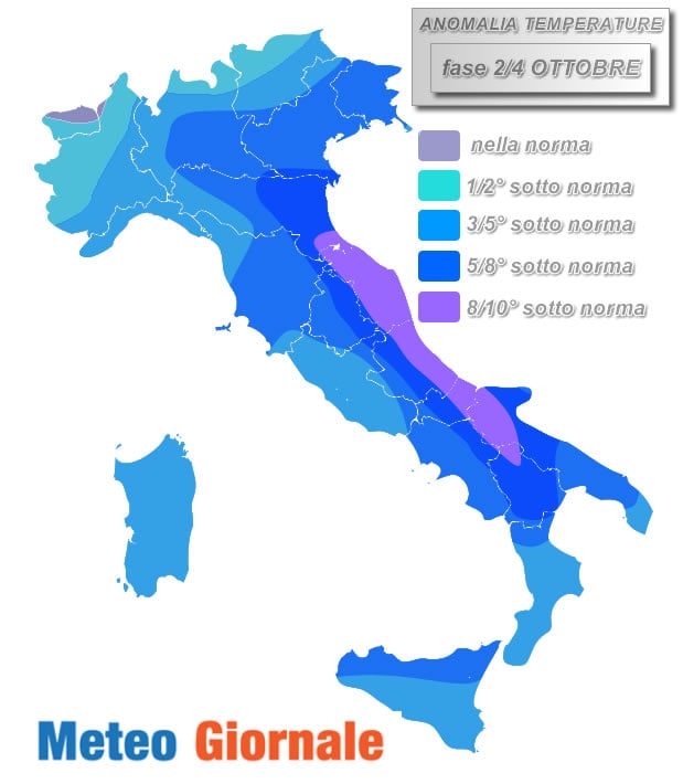 calo termico 2 4 ottobre