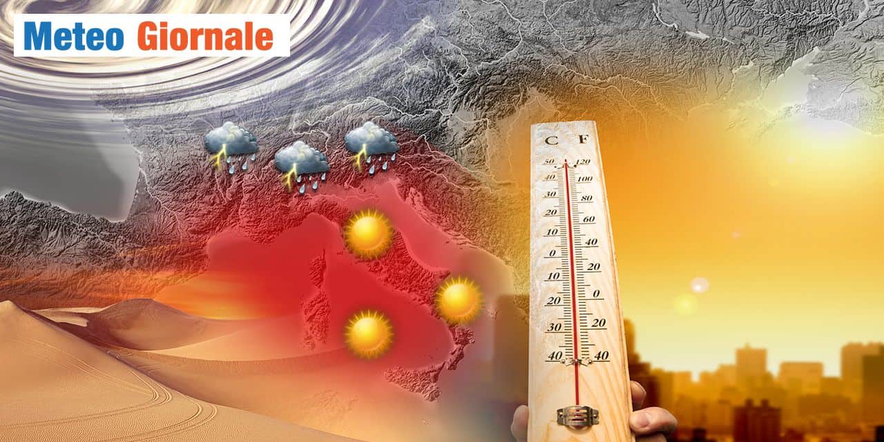 Estate piena al Centro-Sud, possibili piogge e temporali al Nord dopo l’8 settembre