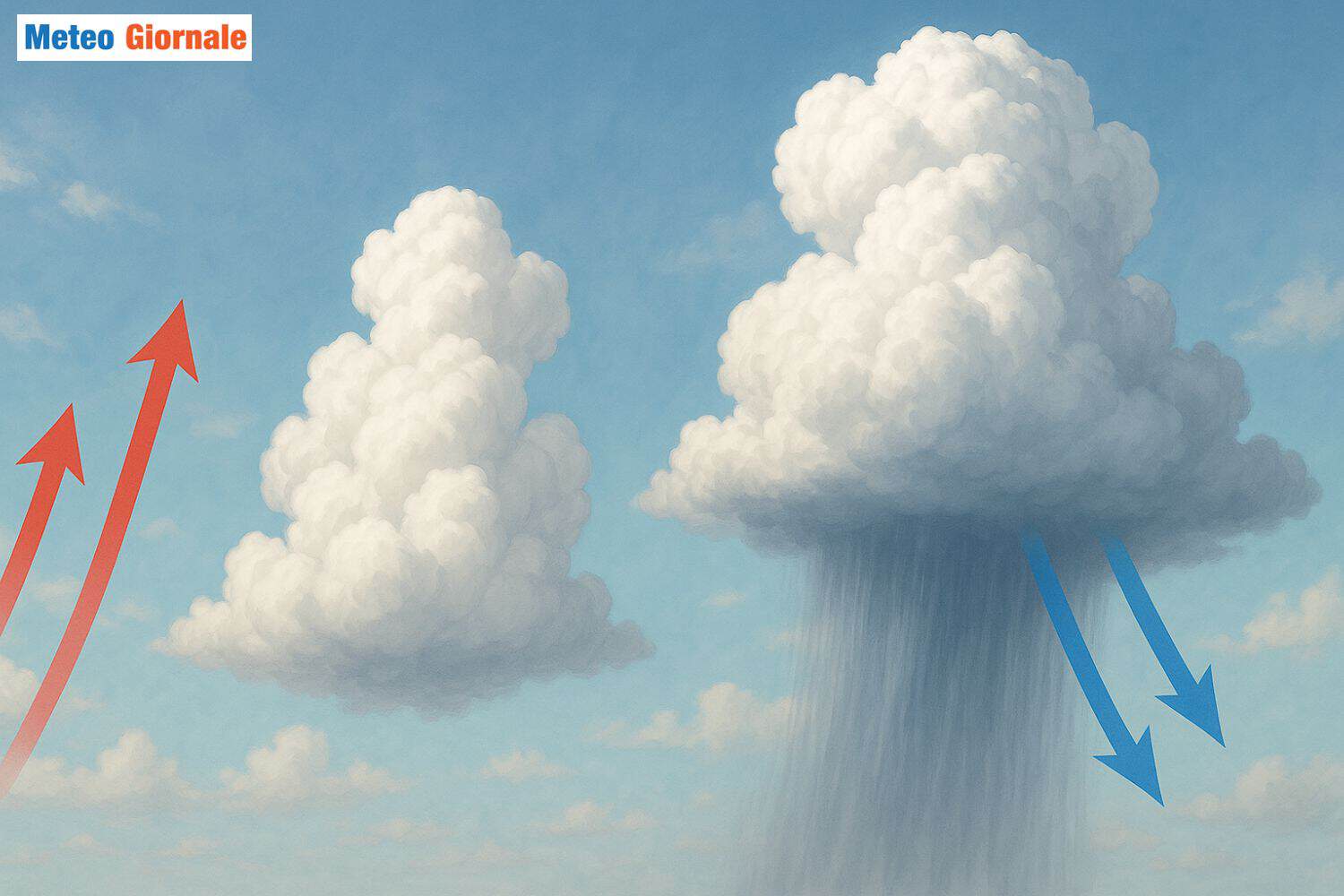 Meteo, che cosa è l’instabilità atmosferica. Cause e perché genera i temporali