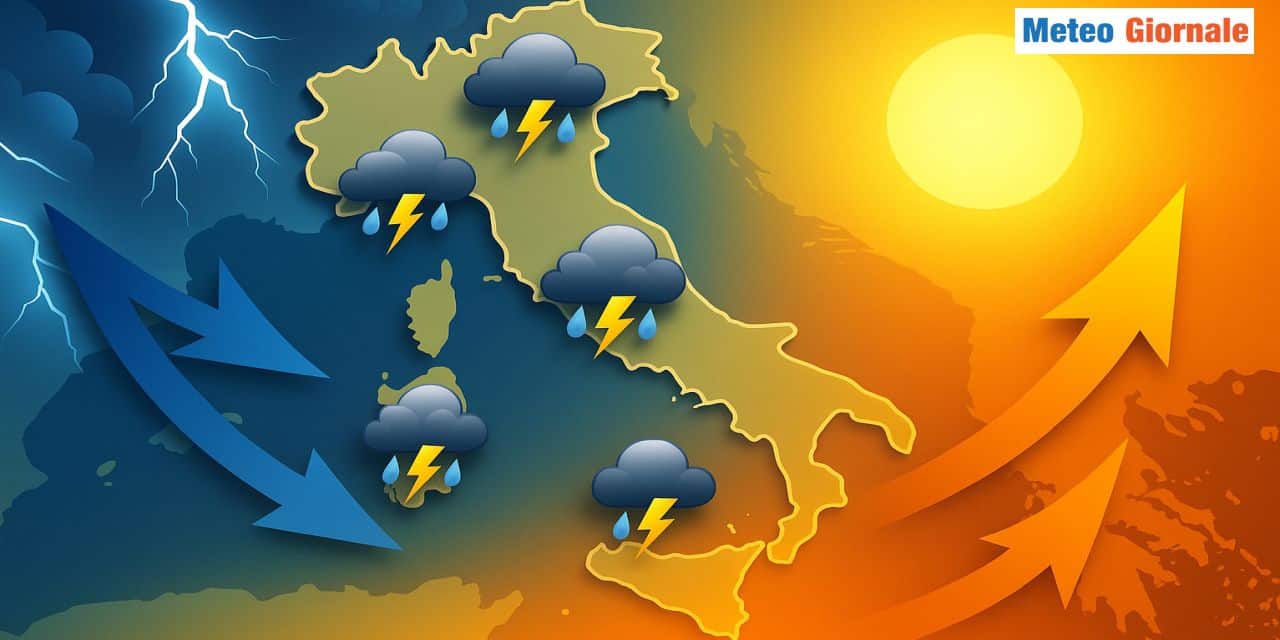 Forte perturbazione alle porte