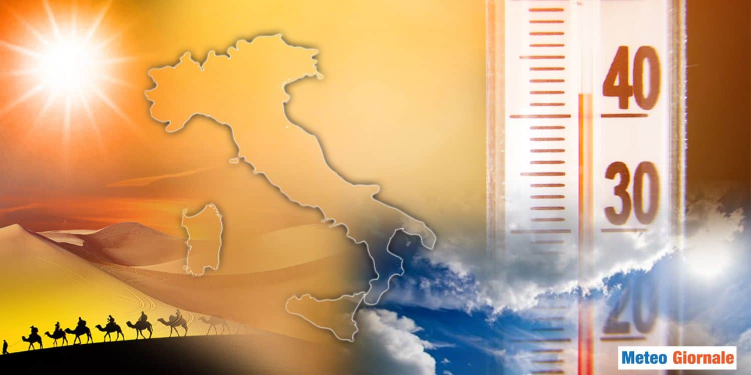 ondata di caldo di ottobre 28