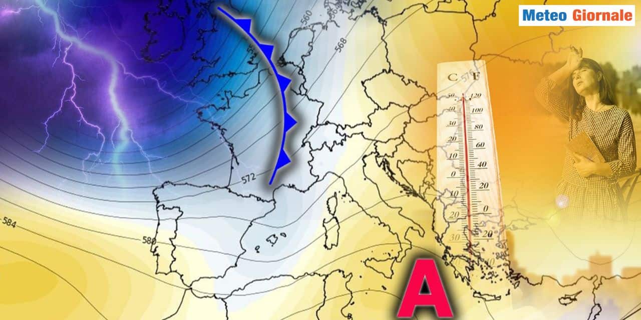 Caldo sino al weekend, poi perturbazione in arrivo