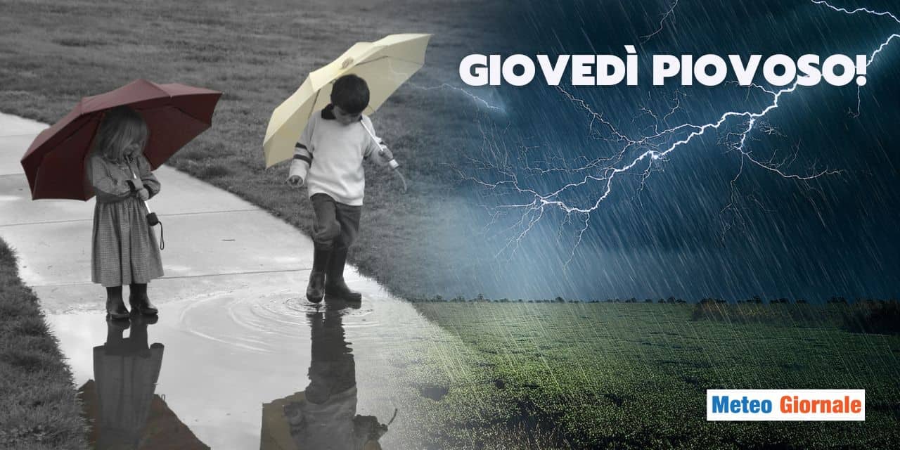 pioggia giovedi meteo 0709