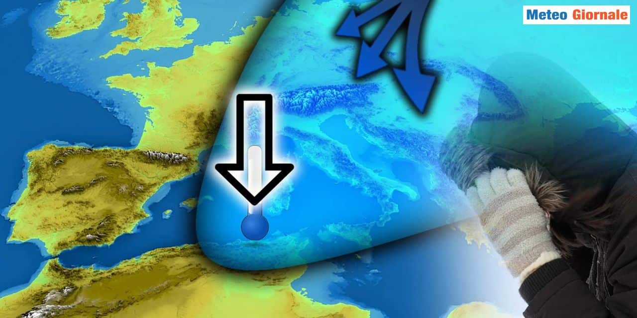 Temperature in calo la prossima settimana
