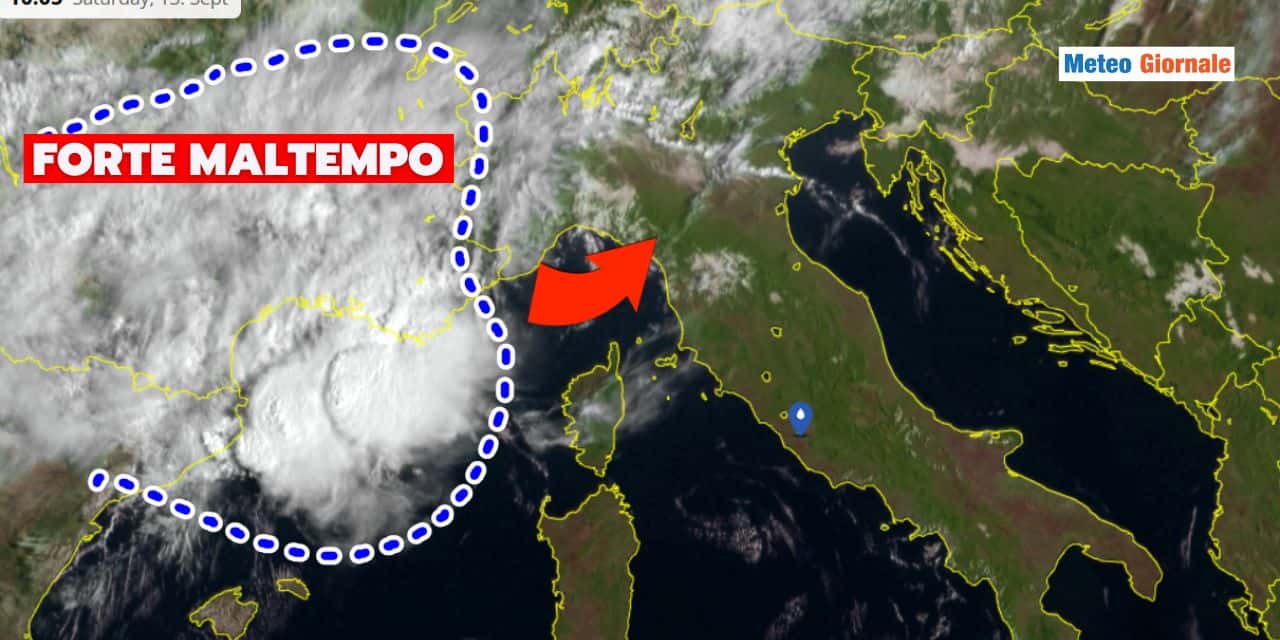 temporali in arrivo meteo 1309